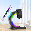 Carregador Magnético 4 em 1 RGB