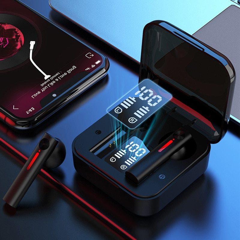 Fone De Ouvido Bluethooth Magnético HIFI