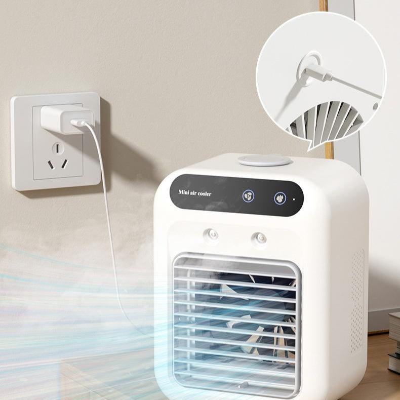 Mini Ar-Condicionado USB – Praticidade e Frescor Instantâneo