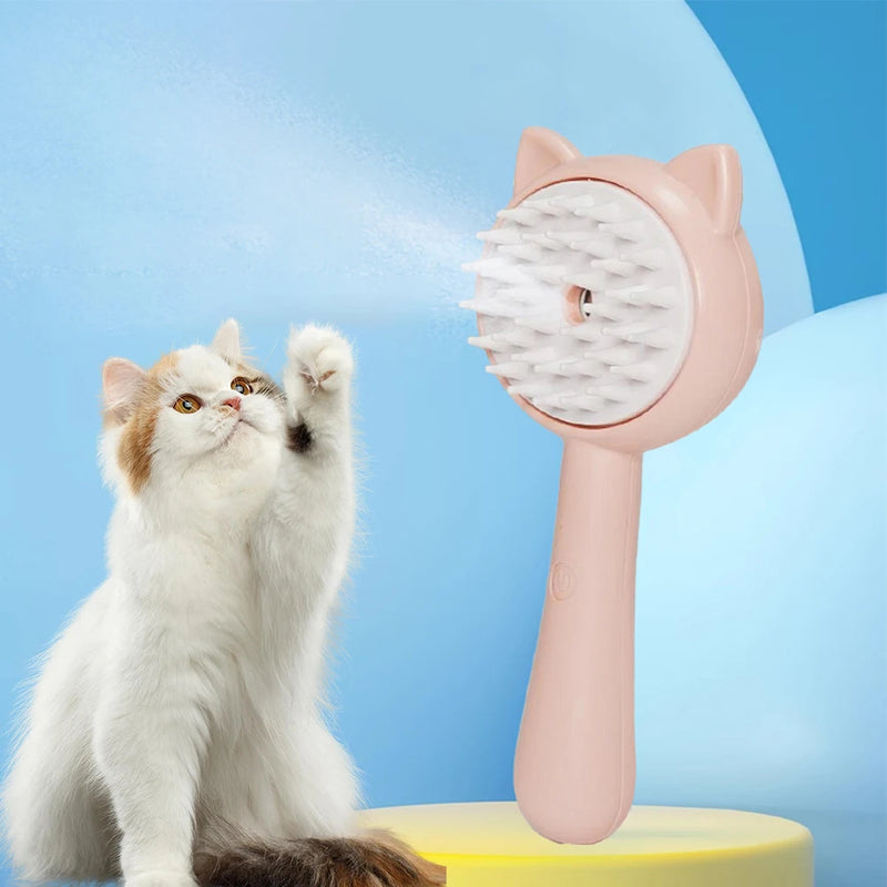 Escova Removedora de Pelos a Vapor LumoPet