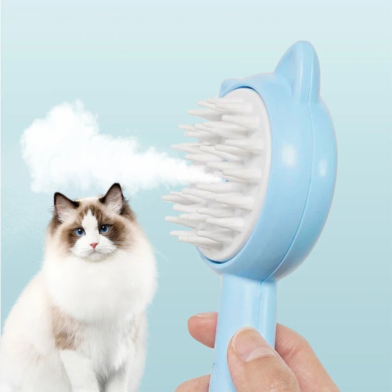 Escova Removedora de Pelos a Vapor LumoPet